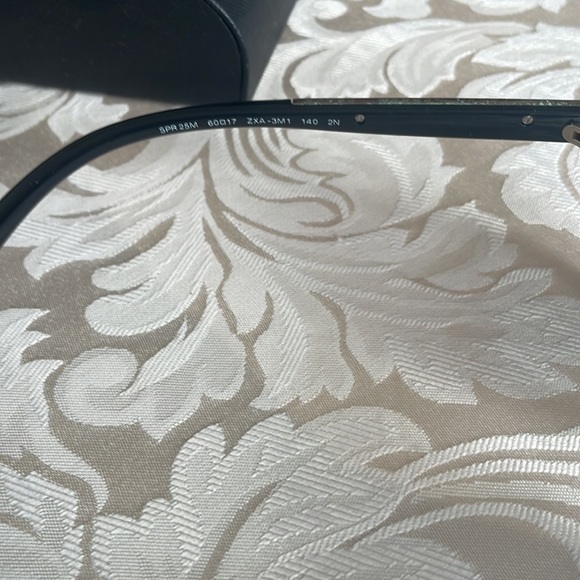 Prada Sunglasses Black ZXA-3M1 SPR 25M 60-17 140 2N with case - UNISEX - Picture 3 of 5